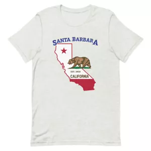 Santa Barbara California Home Town Pride Native City-State Souvenir Tee T-Shirt - Picture 1 of 15
