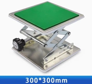 Lab stainless steel Manual lifting platform 300mm*300mm Load bearing 25kg - Picture 1 of 2
