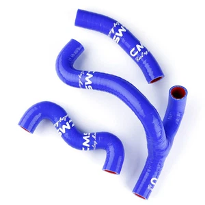 Silicone Radiator Hose Kit for 2012-2022 KTM 50SX 50 SX / SX Mini / SXS Blue - Picture 1 of 9