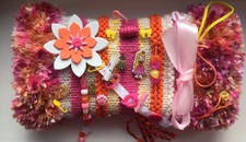LADIES Twiddle Muff / Fiddle Mitt Dementia Sensory Aid GIFT BOXED DOUBLE SIDED