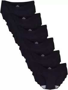 Black Seamless Women's Underwear - 6Pack (Size 6) - Picture 1 of 5