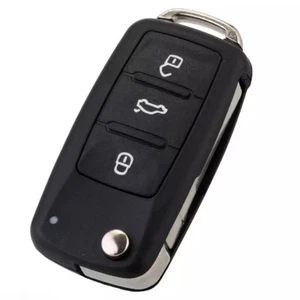 Cover Guscio Chiave Telecomando 3 Tast Compatibile golf VW Passat B7 CC Polo - Foto 1 di 7