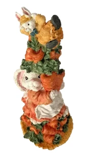 Easter Bunny Spring Village Accessories Mini Figures Holiday Home Decorations - Picture 1 of 2