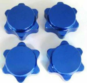 Aluminum Alloy Wheel Hex Hub M17 17mm Nut Adapter Anti-dust Cover For 1/8 RC car - Picture 1 of 21