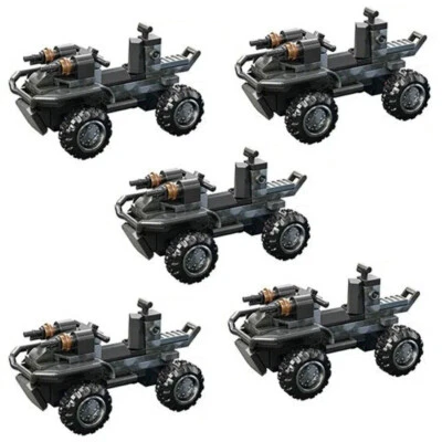 5x Cars MEGA Construx Halo Infinite Vehículo Construible Figura MARINE Bloks HDP59 Foto 1 de 4