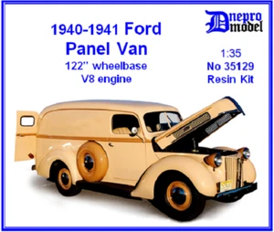 Furgoneta Ford con panel Dnepro modelo Dn35129 - 1/35, 1940-1941 motor distancia entre ejes V8 de 122 - Imagen 1 de 12