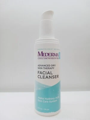 Limpiador facial Mederma Advanced Dry Skin Therapy 6 oz alfa hidroxiácido sin tapa Foto 1 de 2