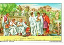 S1754 - CHROMO LIEBIG - 1961 - ""CICERON"": 5. TUSCULANAE
