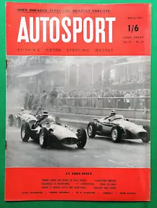 Autosport 4 May 1956 - MILLE MIGLIA - BROOKLANDS FEATURE - The TT CANCELLATION - Imagen 1 de 4