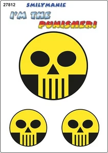 Aufkleber Smily I´m the punisher! 3er-Set 150 x 105 mm  Sticker Autocollant - Bild 1 von 1