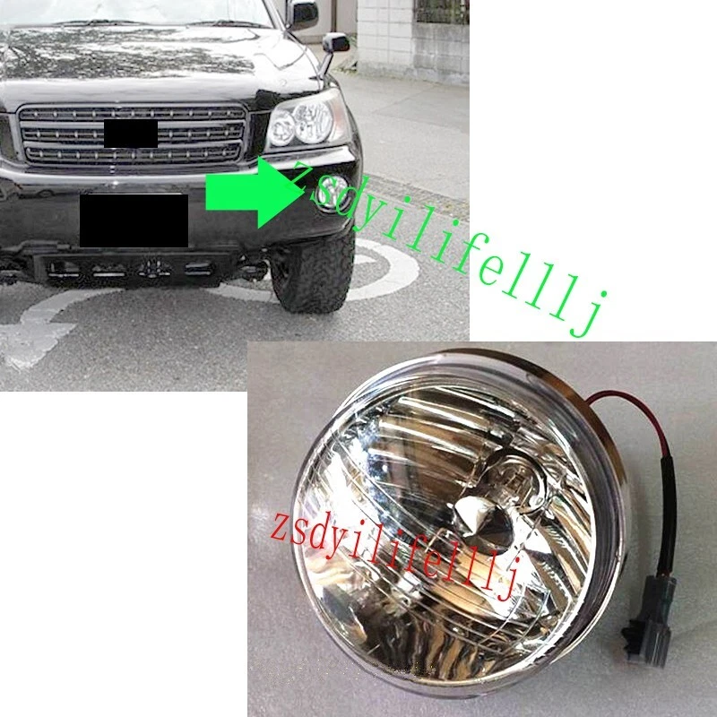 1x para Toyota Highlander 2001 2002 2003 lâmpadas de tampa de lâmpada de neblina dianteira esquerda LH - Imagem 1 de 1