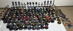 HUGE Heroclix Minis Lot 140+ Marvel/DC/Halo -Lots of RARE Minis! -Read Below!! - Picture 1 of 13