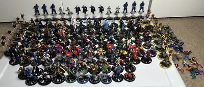 ENORME Lote de Minis Heroclix 140+ Marvel/DC/Halo - ¡Muchas Minis RARAS! -¡Leer más abajo!! Foto 1 de 4