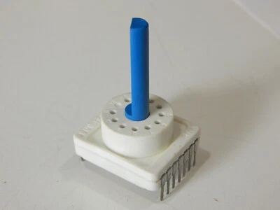 ITT JEANRENAUD ITT RT-A 12 POSITION ROTARY SWITCH 0.15A 60VAC 60VDC 5VA PC MOUNT WITH STOP