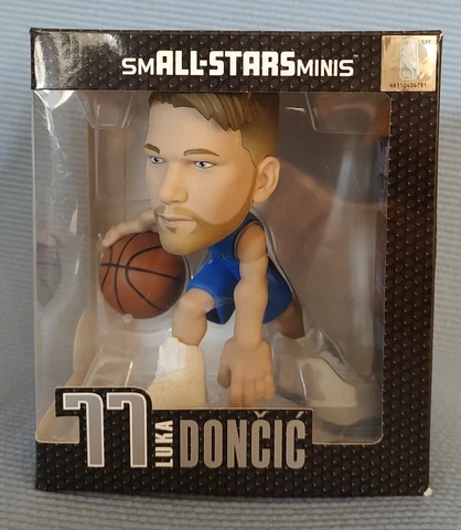 77 Luka Doncic,Dallas Mavericks Mini Figurine  approx. 6" NBA smALL-STARSminis Cover
