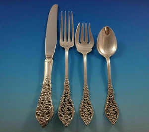 Florentine Lace by Reed & Barton Sterling Silver Regular Size Setting(s) 4pc - Picture 1 of 5