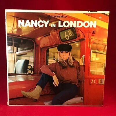 NANCY SINATRA Nancy In London 1968 USA Vinyl LP On Broadway Friday's Child - Image 1 of 4
