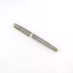 Vintage Parker 75 Solid Sterling Silver Fountain Pen. Cisele, Made in USA. - Picture 1 of 12