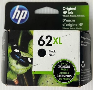 Cartouche d'encre haute capacité HP C2P05AN 62XL - Noir Noir - Photo 1/2