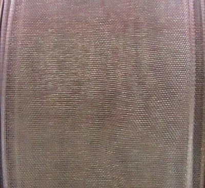 Carrete 25 yardas Organza Transparente Cinta 3/8" 9mm/Artesanía/Boda OR38-Rollo 12 Colores Foto 1 de 3