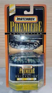 Matchbox Premiere 1994 colección militar Abrams A1M1 tanque fundido a presión - Imagen 1 de 5