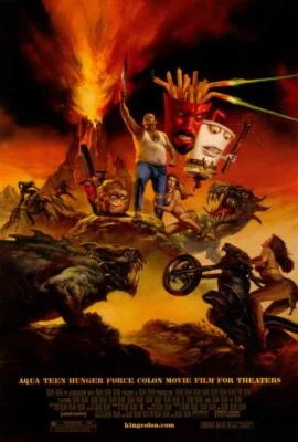 AQUA TEEN HUNGER FORCE Movie POSTER 27 x 40 Dana Snyder, Dave Willis, A