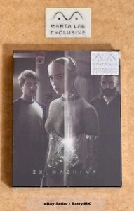 EX_MACHINA - MANTA LAB LENTICULAR BLU RAY STEELBOOK - NEW & SEALED - Picture 1 of 17