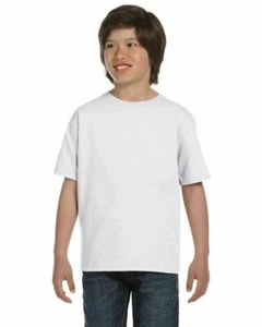 Hanes Youth ComfortSoft® Cotton T-Shirt Boys & Girls Tee Shirts XS-XL 5480 - Picture 1 of 54