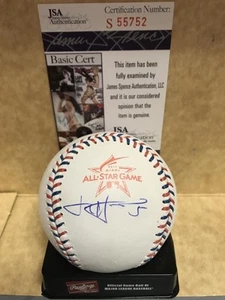 JOSH HARRISON PITTSBURGH PIRATES SIGNED 2017 ALL-STAR BASEBALL JSA S55752 - Picture 1 of 2