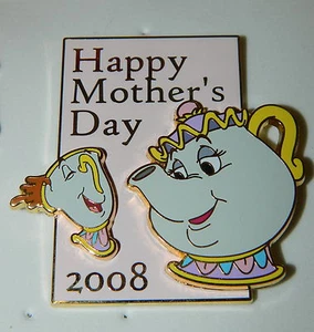 Beauty and the Beast DSF HAPPY MOTHER'S DAY 2008 Mrs. Potts & Chip LE 300 - Picture 1 of 1