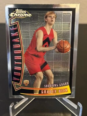 2023-24 Topps Chrome Basketball Gradey Dick Youthquake Silver RC #YQ-10 E51 - Image 1 of 2