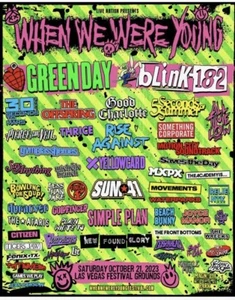 2 When We Were Young Music Festival GA Tickets Las Vegas 10/23 Digital Ticket - Picture 1 of 1