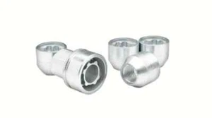 NEW ~ OEM GM 2003-2023 Chevy GMC Chrome Wheel Lug Nut Lock Kit 85632247 - Picture 1 of 2