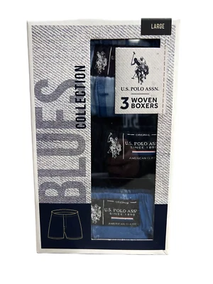 U.S. Polo Assn.® HOMBRE 3 BOXER TEJIDO "LOGO JW BRICK Y 100% ALGODÓN" P105 Foto 1 de 4