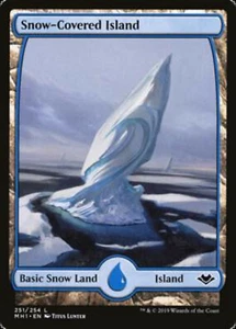 MTG 1x Snow-Covered Island Modern Horizons Magic the gatherine Karte - Bild 1 von 1