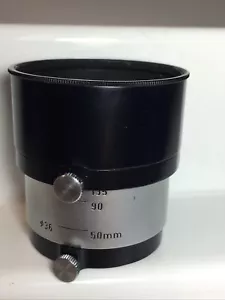 #30634 - Leica Hood Gegenlichtblende, Mit Gravur 36. Fikus Sehr Selten - Bild 1 von 3
