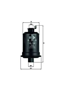 MAHLE Fuel Filter For MITSUBISHI TOYOTA DAIHATSU KIA PROTON Eclipse I MB504746 - Picture 1 of 2