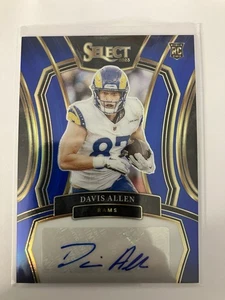 2023 Select Football Davis Allen RC Auto Prizm /99 - Picture 1 of 2
