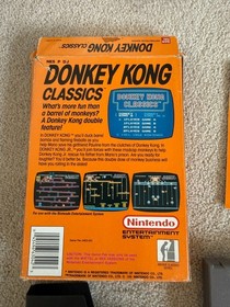 Donkey Kong Classics PAL NES in Box With Manual