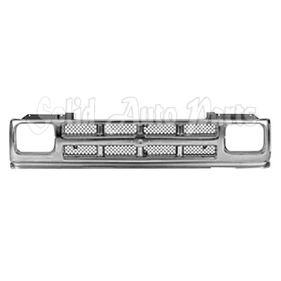 New Grille For 1991 1992 1993 Chevrolet S10 & S10 Blazer Chrome Plastic - Image 1 of 1