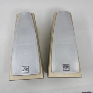 JVC Vintage SP-VSDT6 Speakers (2) DuPont Kevlar drivers fullrange Tested Working - Picture 1 of 7