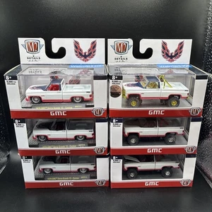 Set camion M2 Firebird 1976 GMC Sierra Grande 15 personalizzato corpo quadrato /6 con inseguimento - Foto 1 di 14