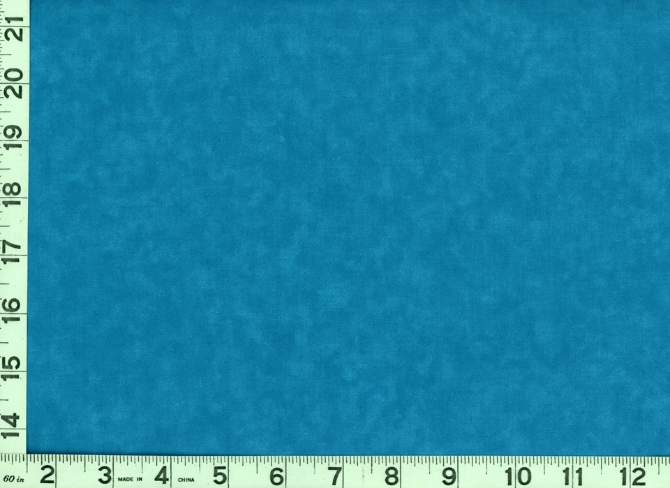 Tela de costura y acolchado licuadora esponjosa verde azulado oscuro y claro por yarda #2321 Foto 1 de 1
