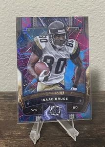 2024 Topps Resurgence Sky Blue And Pink Shock #53 Isaac Bruce - Imagen 1 de 2