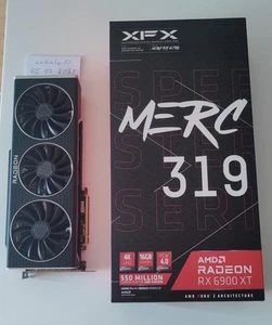 XFX MERC319 ULTRA Edition AMD Radeon RX 6900 XT 16GB DDR6 Gaming Grafikkarte TOP - Bild 1 von 3