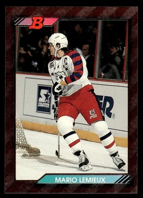1992-93 Bowman #233 Mario Lemieux - Image 1 of 2