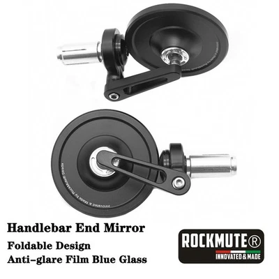 Round End Bar Rearview Side Mirrors For Monster 937 821 900 Monster 797 796 800 - Image 1 of 4