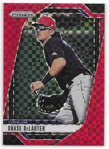 Panini Prizm Prizms Red Power #7 2025 Chase DeLauter Cleveland Guardians #'d/99 - Imagen 1 de 2