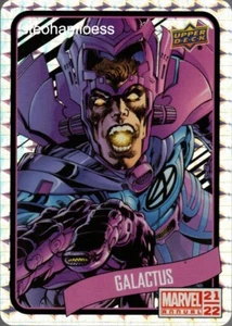 Backscatters anuales Marvel Upper Deck 2021-22 B4 Galactus - Imagen 1 de 1