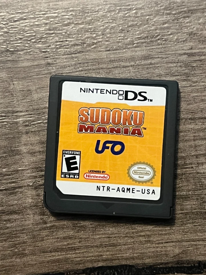 Sudoku Mania (Nintendo DS, 2006) CART ONLY - Image 1 of 2